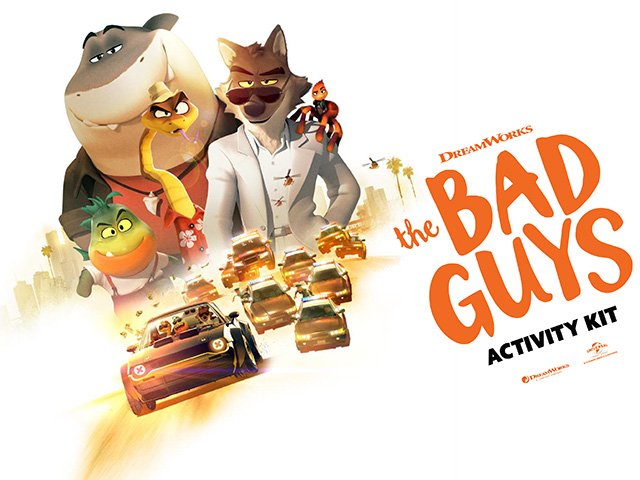 “THE BAD GUYS” Free Activity Kit