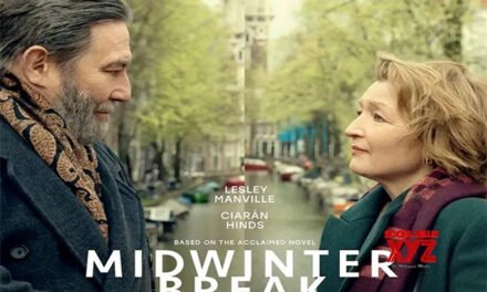 Lesley Manville, star of Focus Feature’s MIDWINTER BREAK Attended the Film’s New York screening