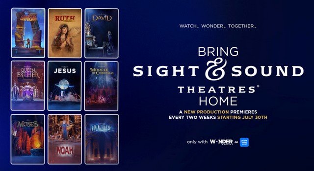 WONDER PROJECT PARTNERS WITH SIGHT & SOUND TO EXPAND BIBLICAL STORYTELLING SLATE